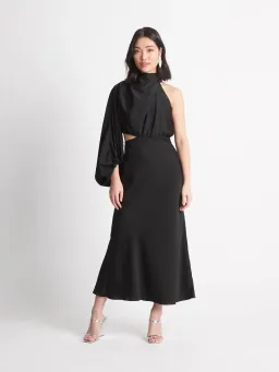 Sheike Olivia Maxi Dress Black Size 8 for rent on The Volte - image 1