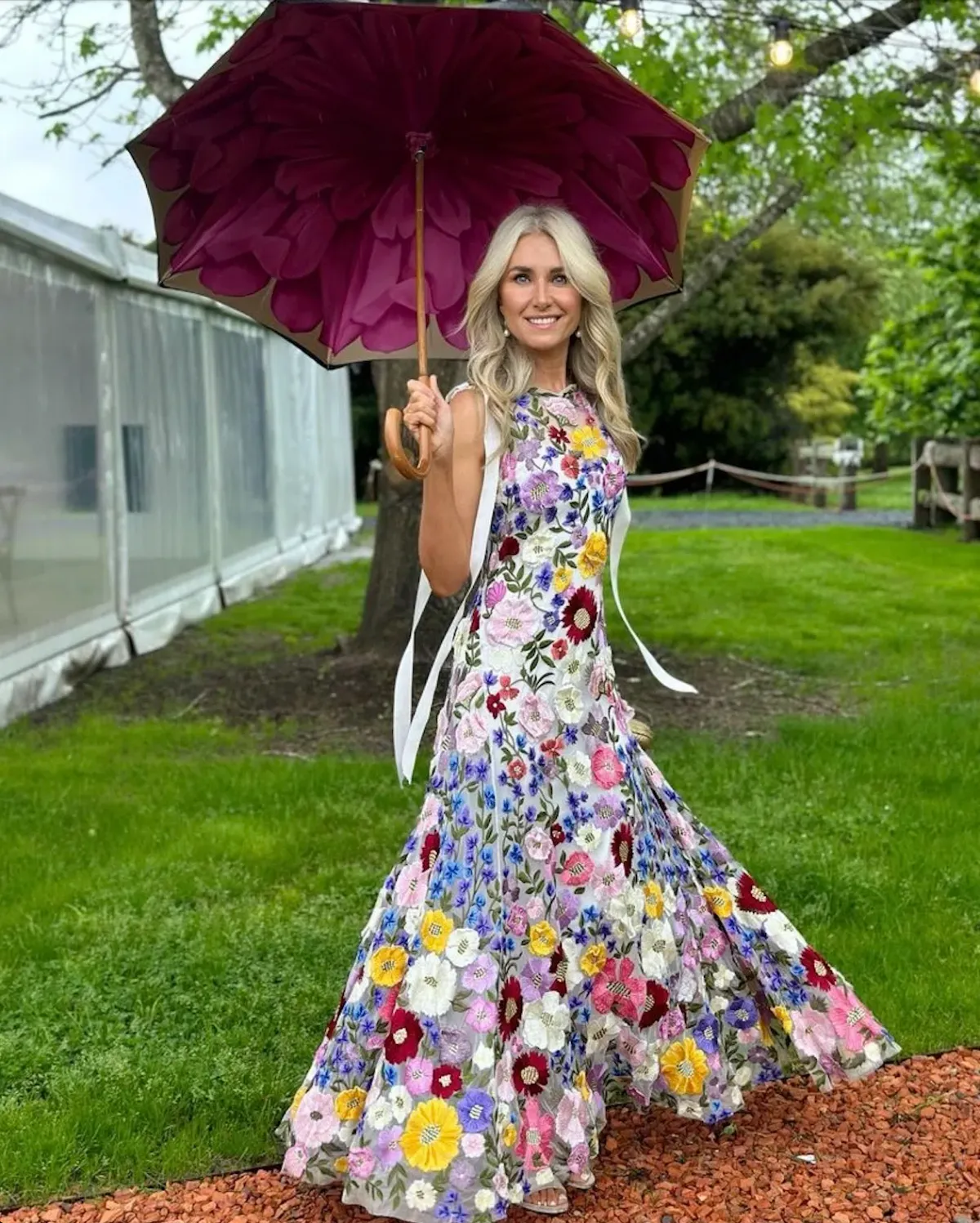 Rachel Gilbert Nya Gown Multi Size 1 / AU 8 - Image 3