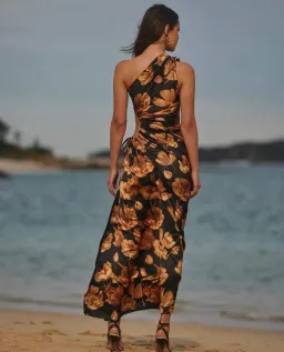Sonya Nour Marabella Maxi Dress Print Size 12  for rent on The Volte - image 4