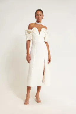 Cult Gaia Muna Dress Off White Size 12 for rent on The Volte - image 1