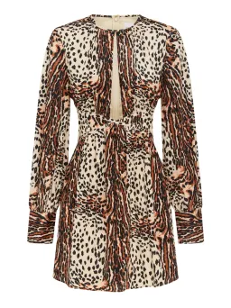 Alice McCall Havana Affair Mini Dress Tigers Eye Print Size S / Au 8 for rent on The Volte - image 6