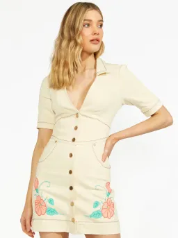 Alice McCall Tanika Mini Dress Canvas Size XS / Au 6 for rent on The Volte - image 2