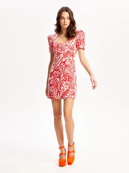 Alice McCall Daisy Daze Mini Dress Salsa Red Size S / Au 8 for rent on The Volte - image 1