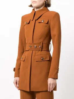 Alice McCall Journey Belted Blazer Dress Brown Size 10  for rent on The Volte - image 2