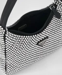 Prada Satin Mini-Bag with Crystals for rent on The Volte - image 10