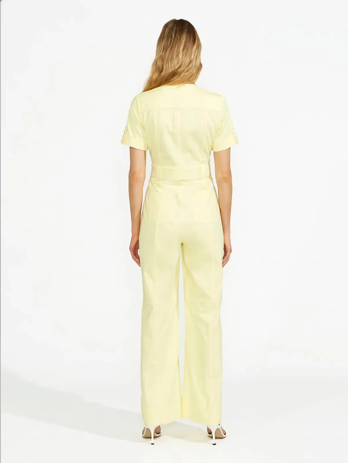Alice McCall Daisy Dreams Jumpsuit in Citrus Yellow Size 8 - Image 3