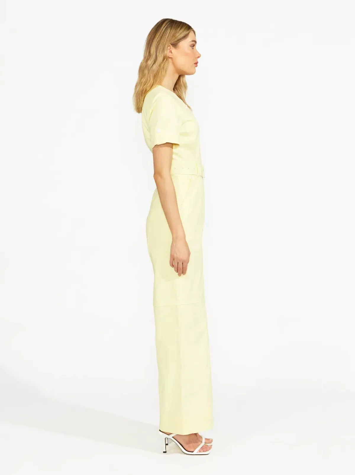 Alice McCall Daisy Dreams Jumpsuit in Citrus Yellow Size 8 - Image 2