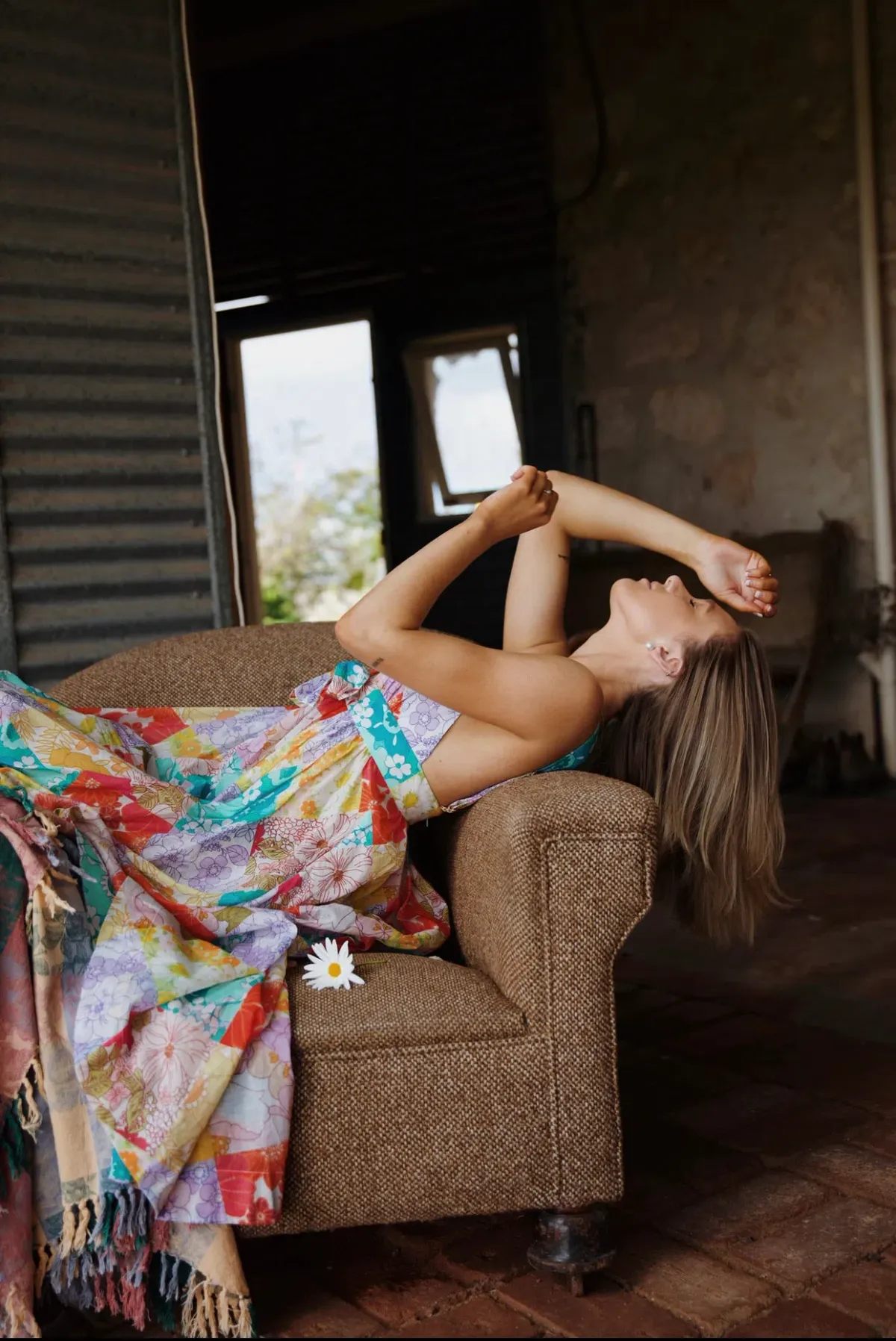 Zimmermann Bells Tie Front Long Dress Floral Size 1 / Au 10  - Image 3