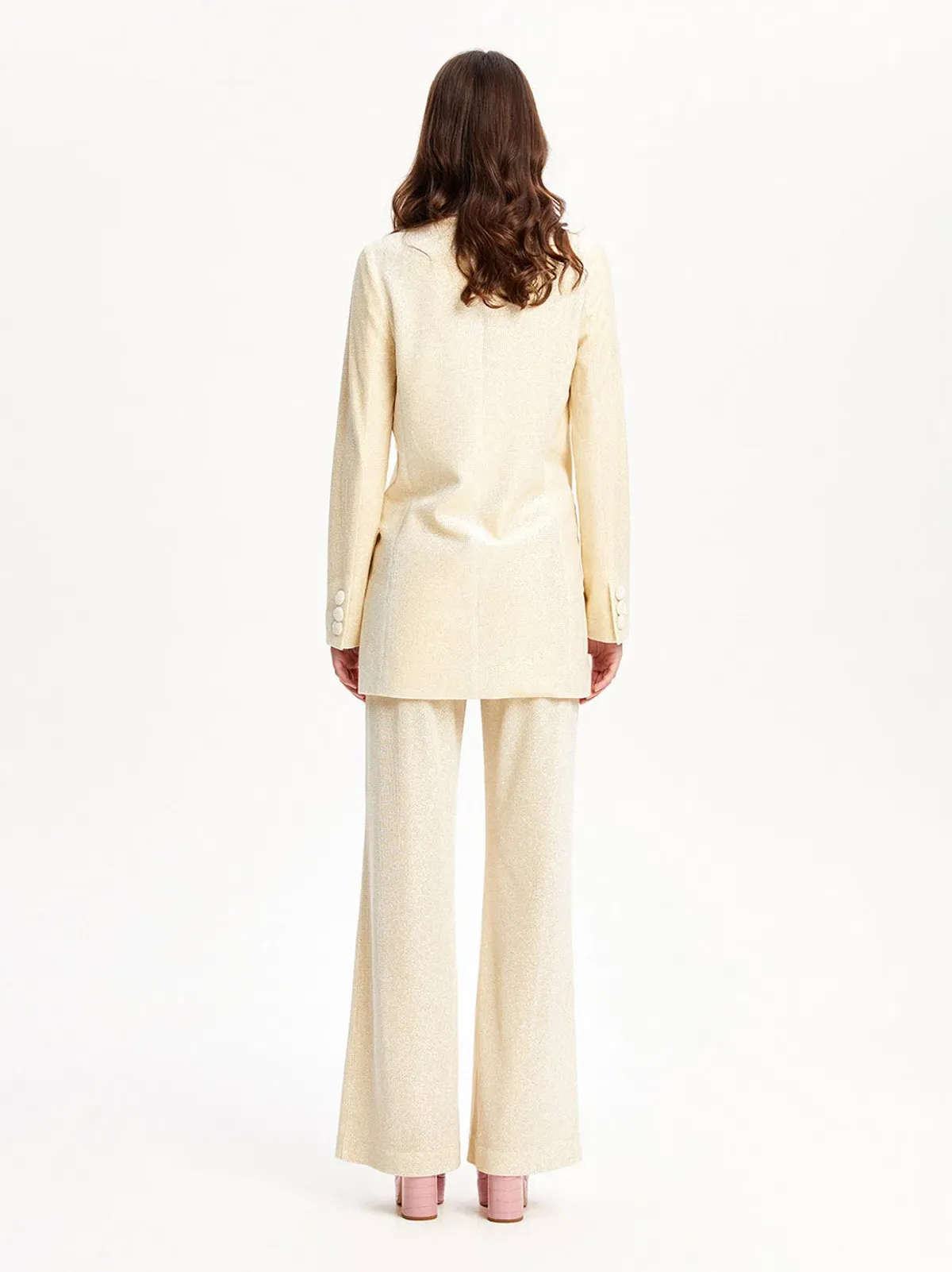 Alice McCall Citrus Midnight Magic Two-Piece Suit Cream Size 6 - Image 5