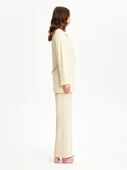 Alice McCall Citrus Midnight Magic Two-Piece Suit Cream Size 6 for rent on The Volte - image 4