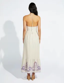 Alice McCall Capri Dreams Midi Dress Cream Size 14 for rent on The Volte - image 4