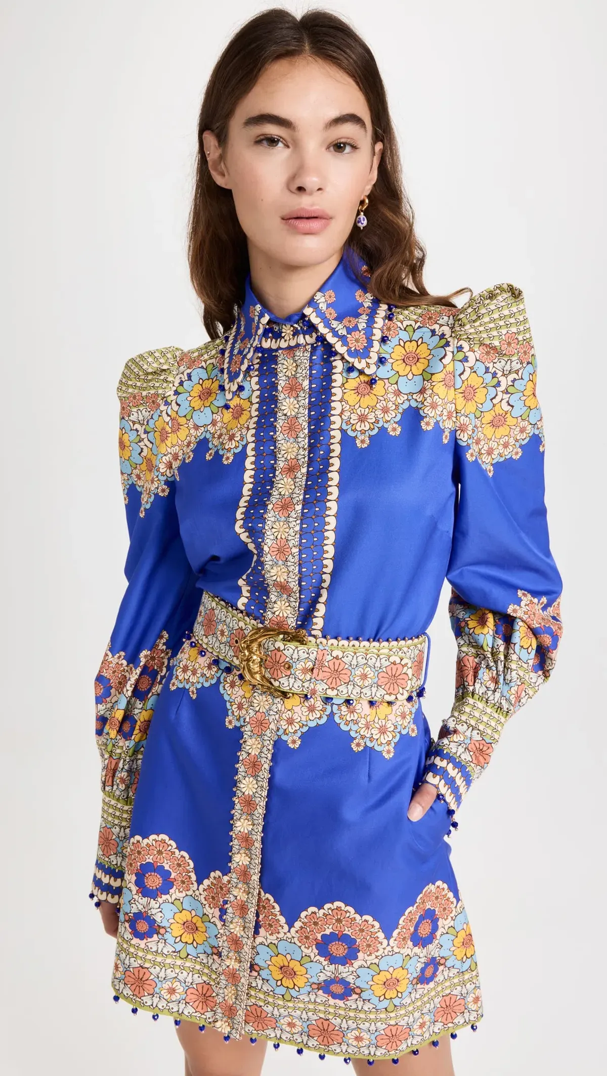 Zimmermann Cosmic Zodiac Body Shirt and Sagittarius Mini Skirt Set Sagittarius Zodiac Print Size 1 / Au 10 - Image 3