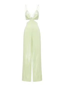 Alice McCall Night Sky Jumpsuit Lime Cream Size 8 for rent on The Volte - image 6