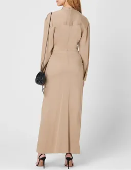 Christopher Esber Bertoia Dress Beige Size 6 for rent on The Volte - image 4