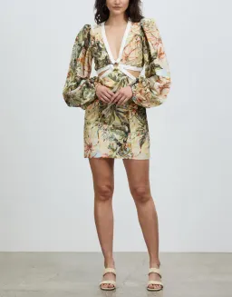 Significant Other Madrid Dress Floral Print Size 8 for rent on The Volte - image 1