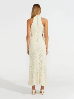 Alice McCall Salty Kisses Midi Dress Porcelain White Size 12 / L for rent on The Volte - image 3