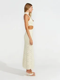 Alice McCall Salty Kisses Midi Dress Porcelain White Size 12 / L for rent on The Volte - image 5