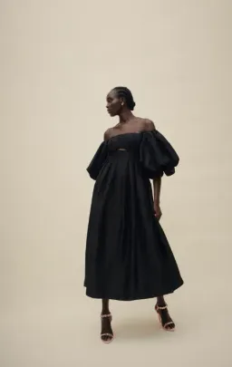 Aje Eugenie Off Shoulder Midi Dress - 14 for rent on The Volte - image 4