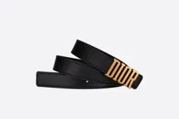 Dior 2022 D Fence Belt Black 80cm for rent on The Volte - image 3