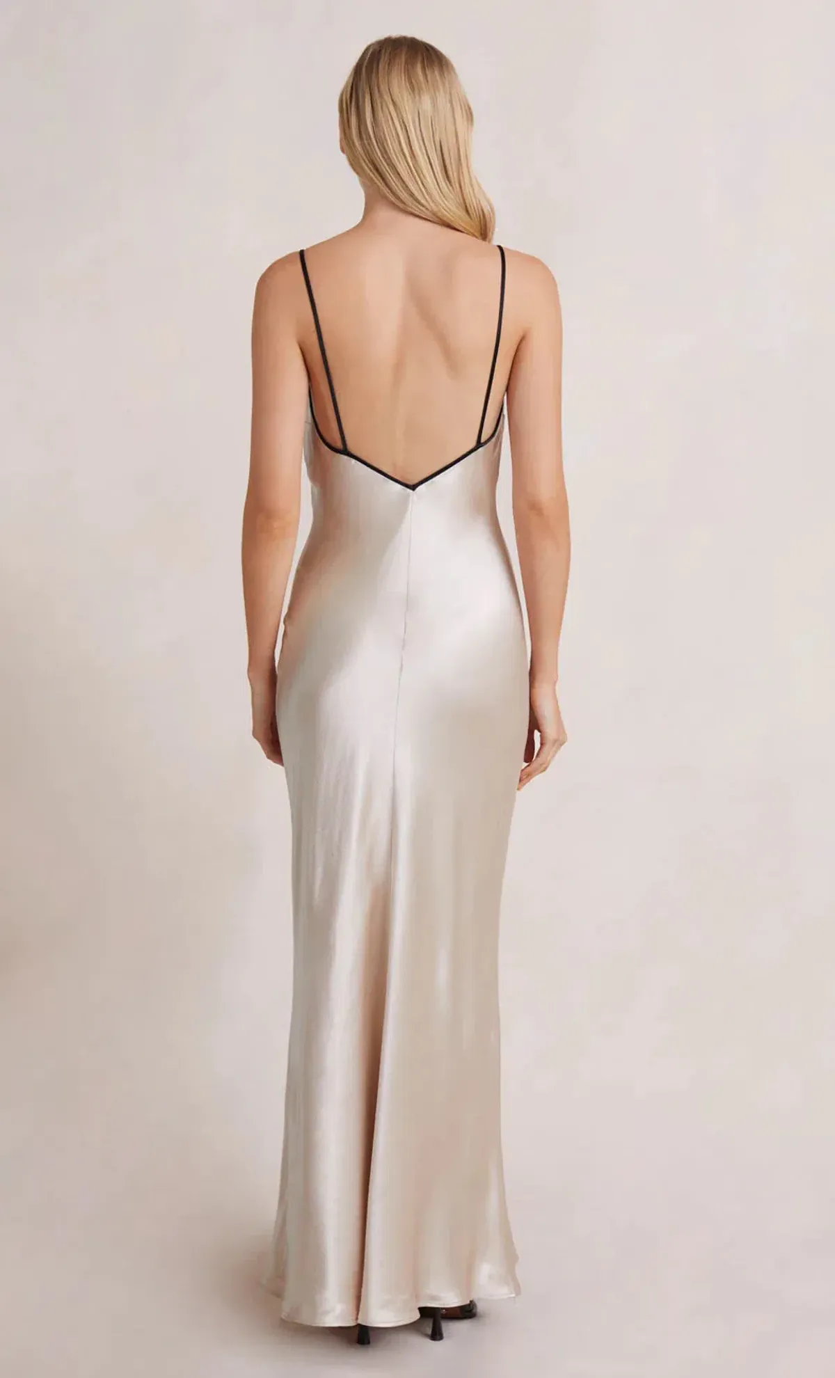 Bec & Bridge Kara Keyhole Maxi Dress Sand Size 10  - Image 3