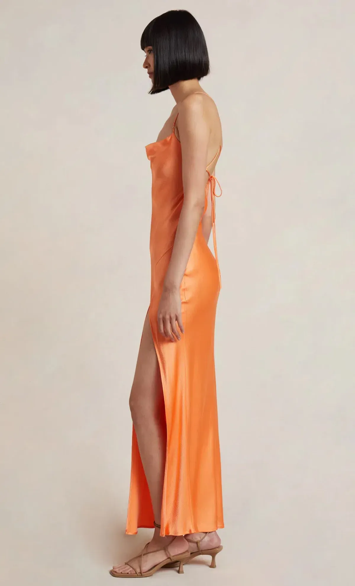 Bec & Bridge Annika Cowl Gown Sorbet Size 8  - Image 10