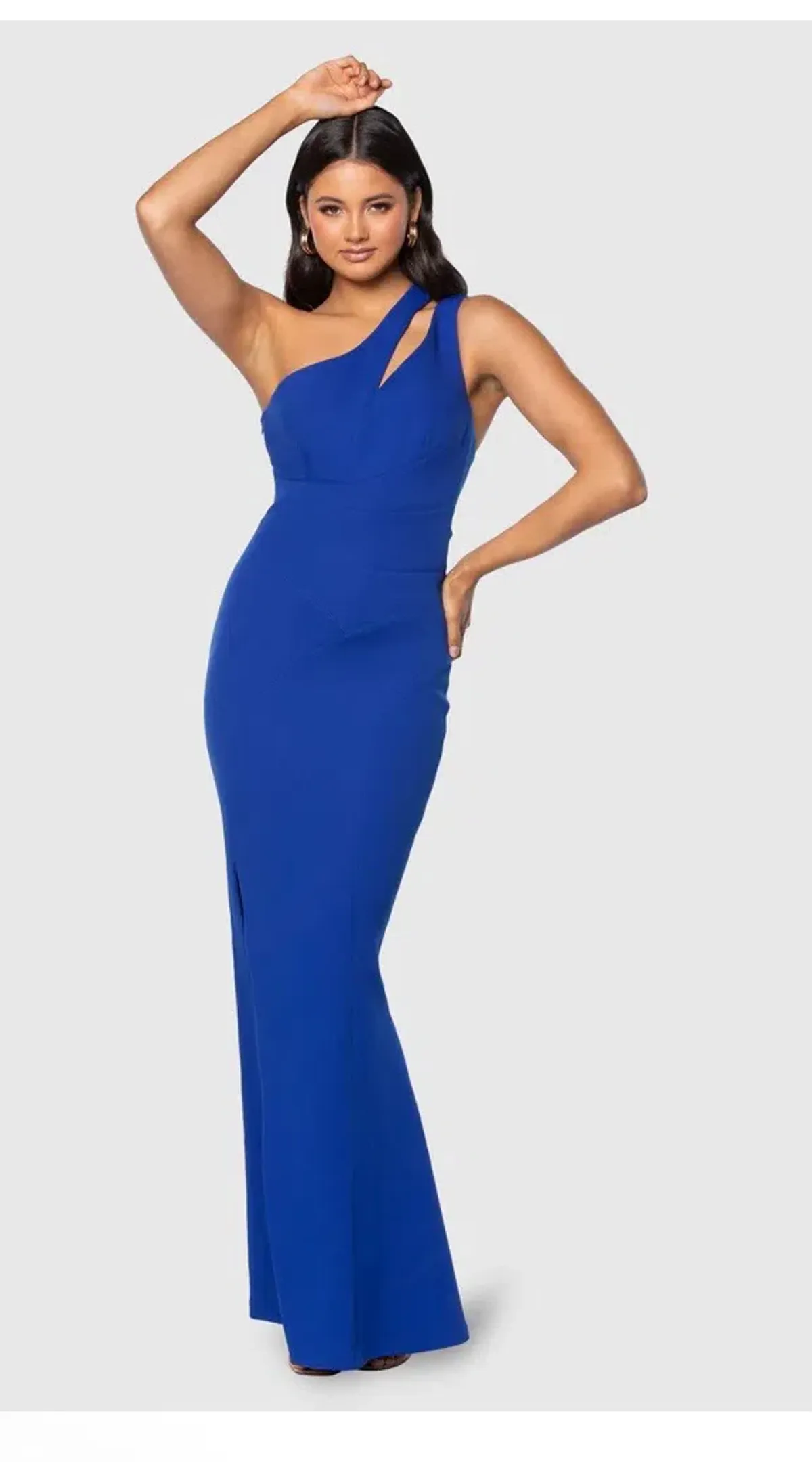 Pilgrim Jayleen Gown Cobalt Size 10 - Image 1