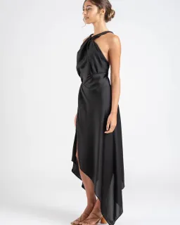 One Fell Swoop Audrey Dress Black Air Po Size 10 for rent on The Volte - image 2