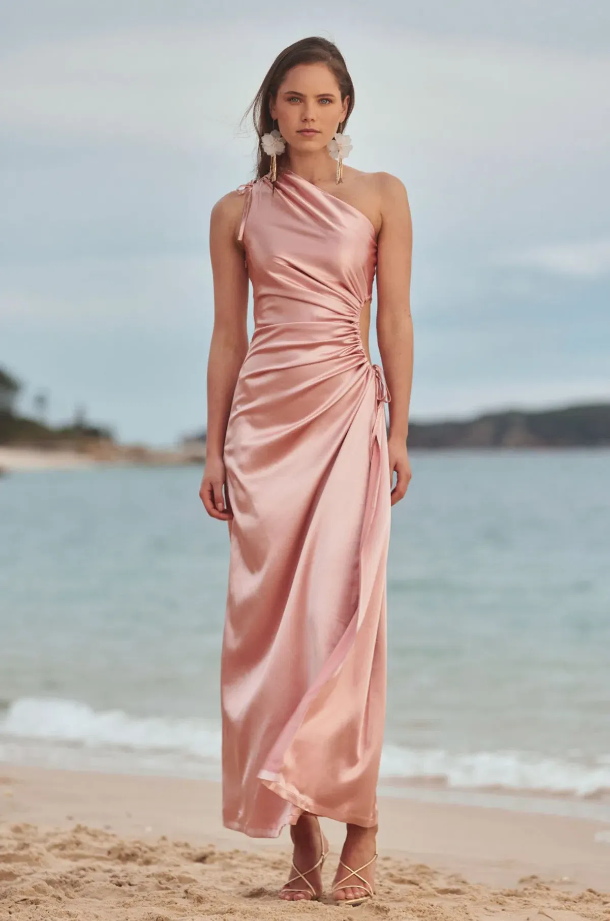 Sonya Moda Nour Blush Maxi Dress Pink Size 12 - Image 1
