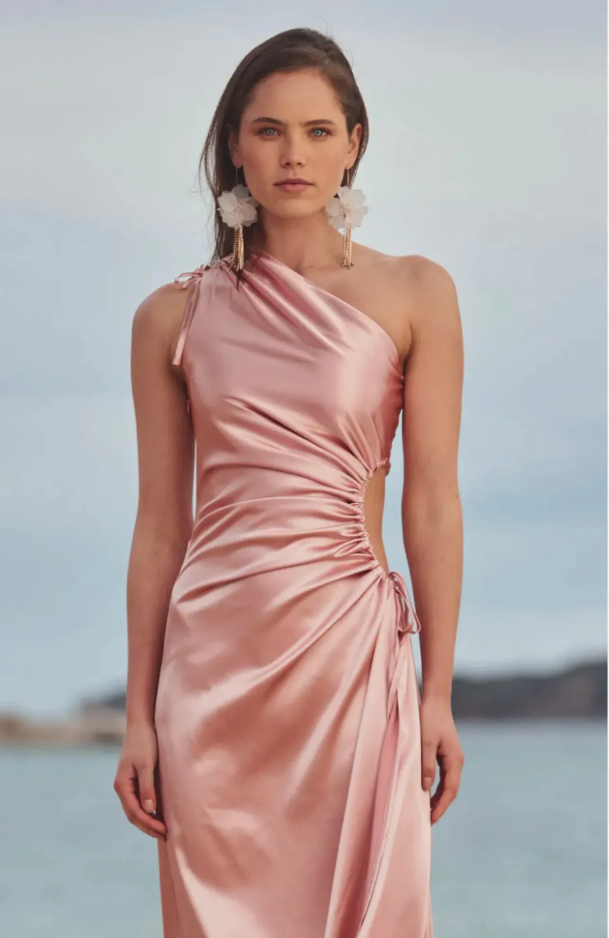 Sonya Moda Nour Blush Maxi Dress Pink Size 12 - Image 4