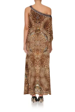 Camilla Lady Lodge One Shoulder Kaftan with Neckband Print Size 8/S-M for rent on The Volte - image 4