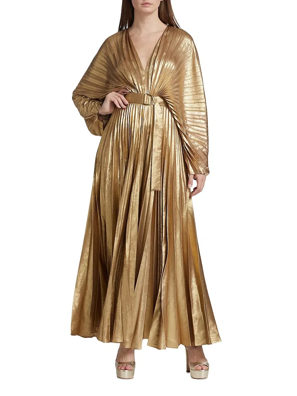 Acler Westover Dress Gold Size 8 - Image 2