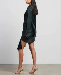 Significant Other Dahlia Dress Deep Pine Size 10 for rent on The Volte - image 2