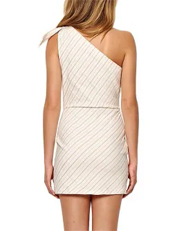 Bec & Bridge Rochelle Asymm Mini Dress Stripe Size 8  for rent on The Volte - image 5