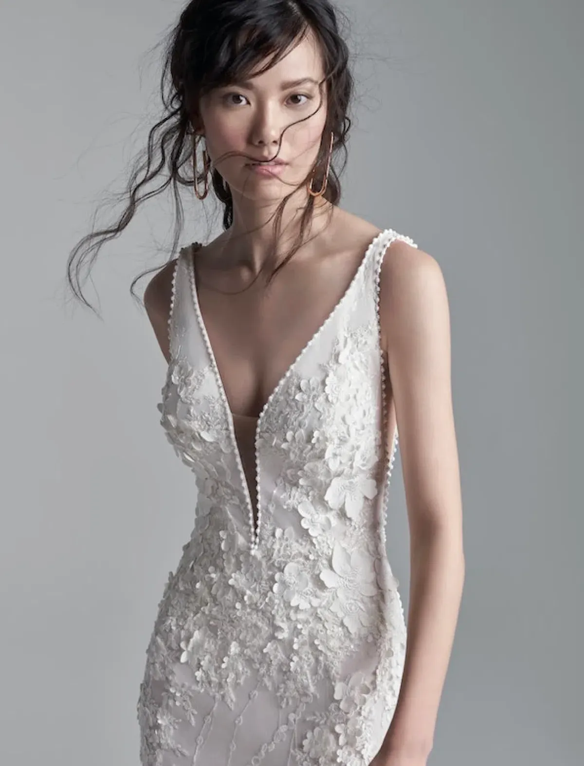 Sottero And Midgley Wedding Dress White Size 10  - Image 2