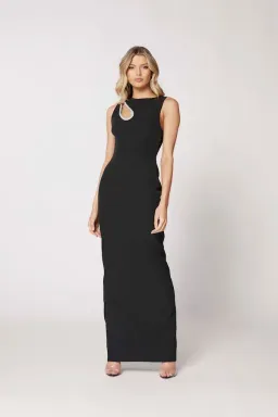 Bianca & Bridgett Valencia Dress Black Size 8 for rent on The Volte - image 1