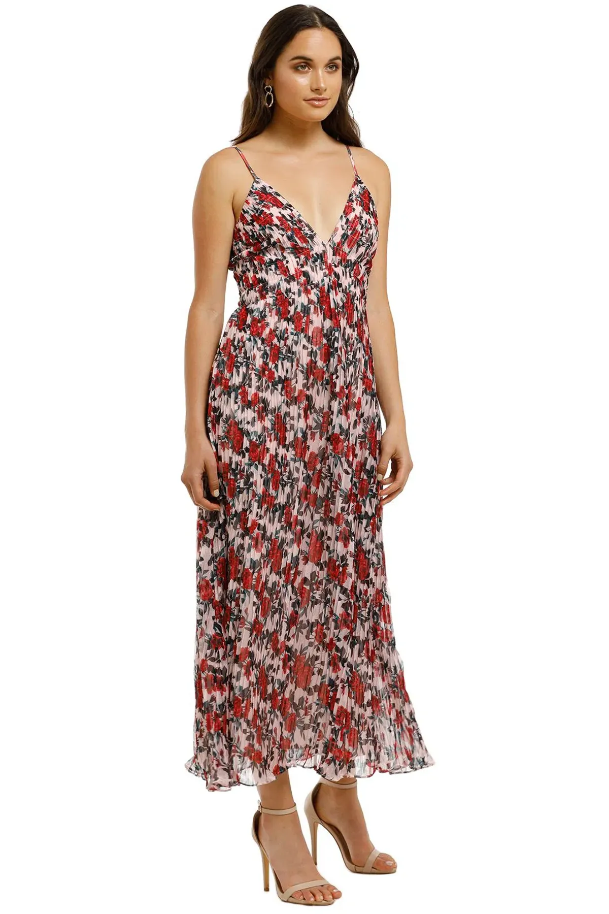 Talulah Roseto Midi Dress Floral Size XXS/Au 4 - Image 1