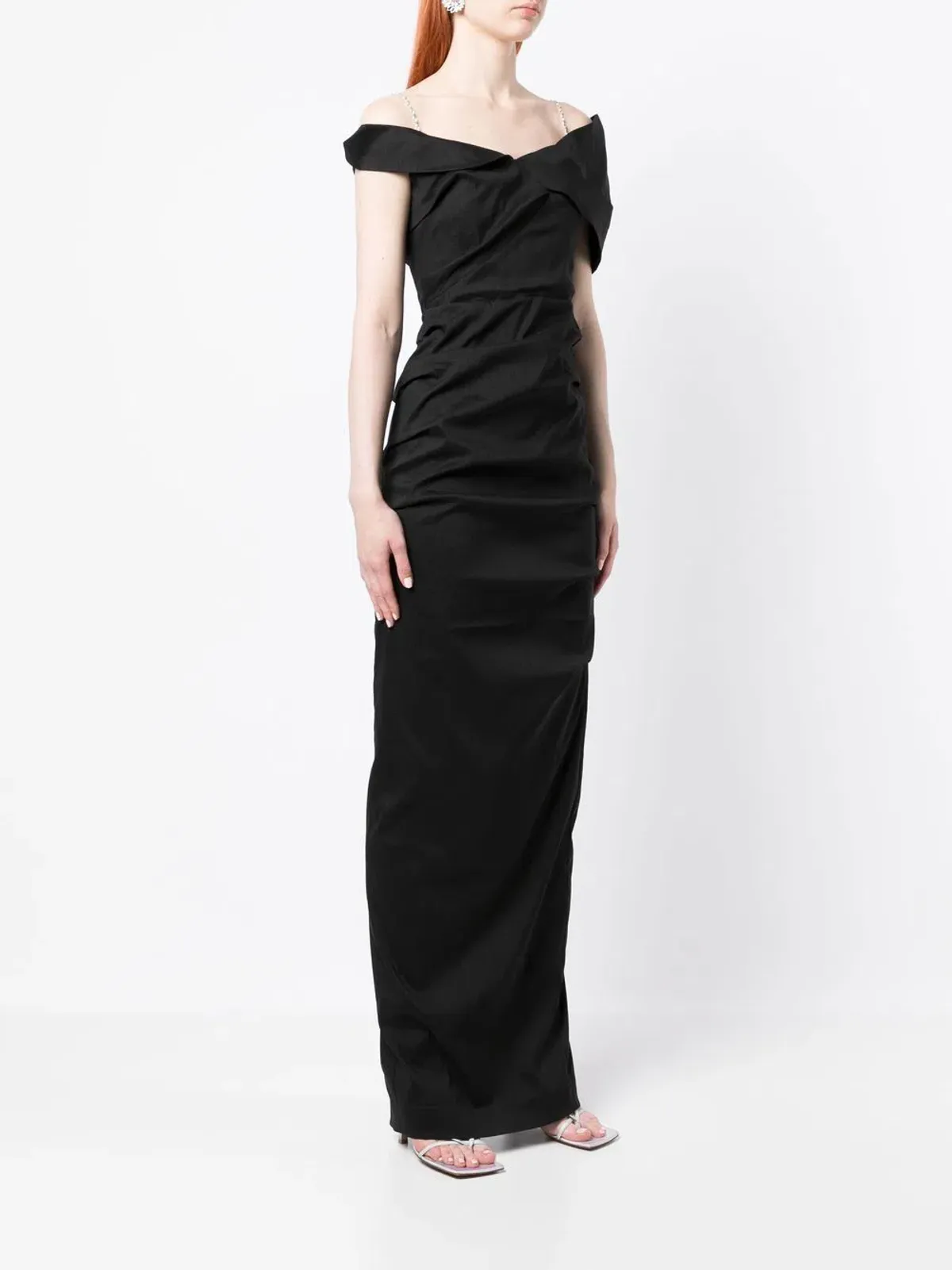 Rachel Gilbert Dahli Gown Black Size 3 / Au 12 - Image 4