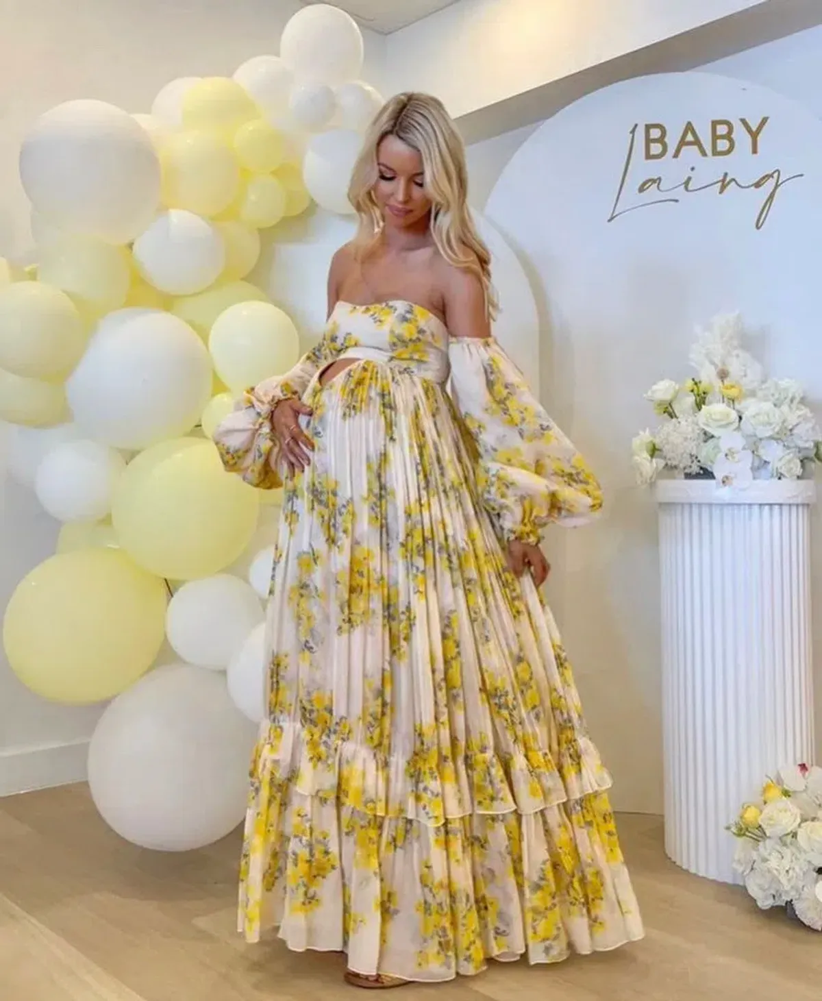 Rooh Collective Poppy Zephyr Maxi Dress Floral Size M / Au 10 - Image 2