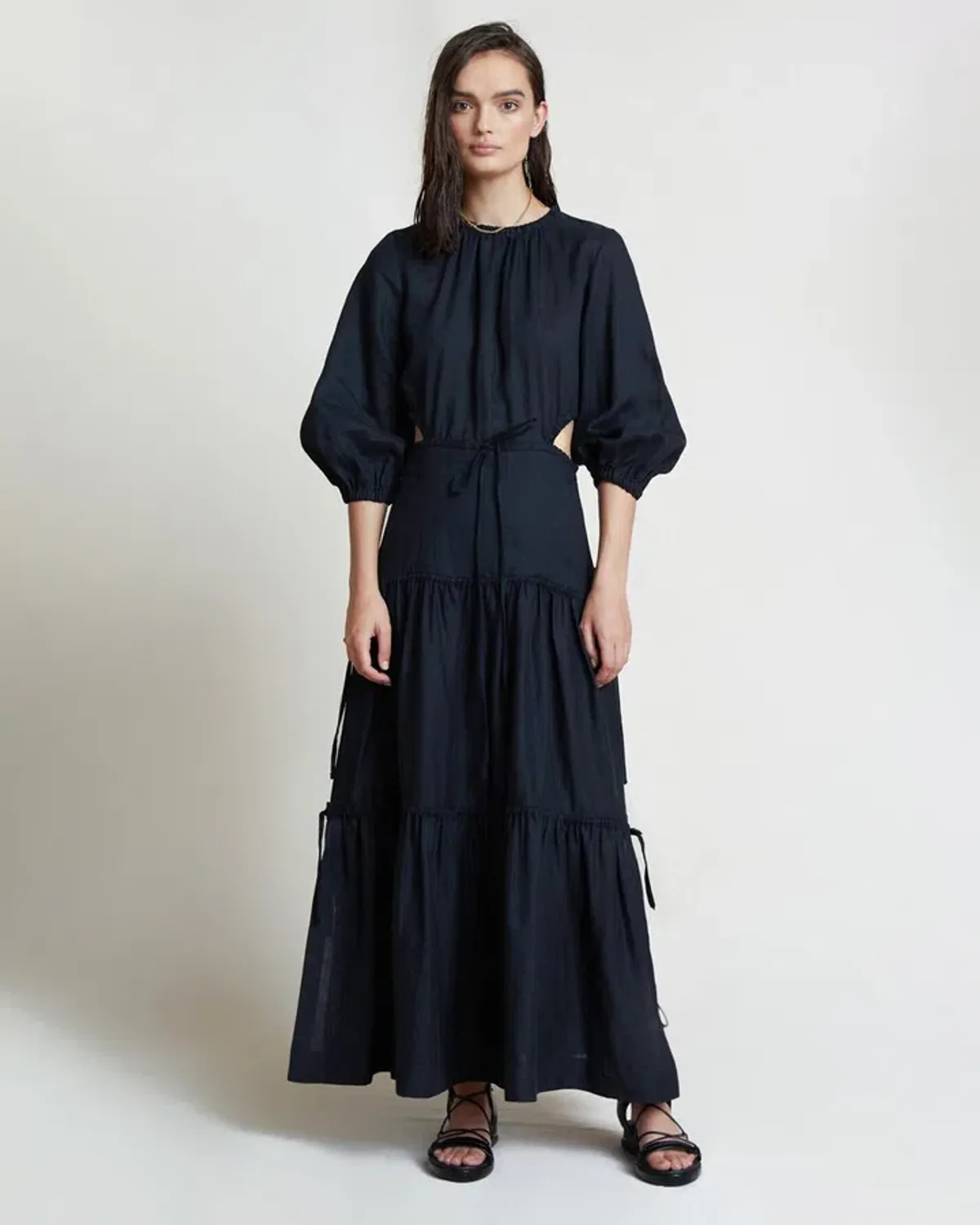 Bec & Bridge Arlington Maxi Dress Black Size 10 - Image 1