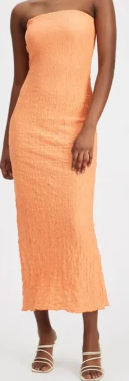 Ownley Petra Dress in Aperol Spritz Size 12 / L for rent on The Volte - image 3