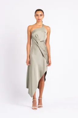 One Fell Swoop Harlequin Dress in Serpent Size 12 for rent on The Volte - image 1