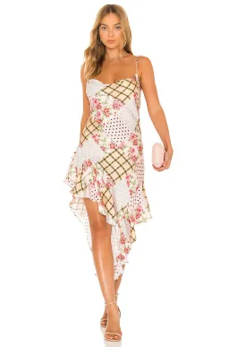 For Love & Lemons Marissa Slip Dress Print Size 8 for rent on The Volte - image 1