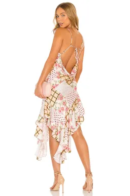 For Love & Lemons Marissa Slip Dress Print Size 8 for rent on The Volte - image 4