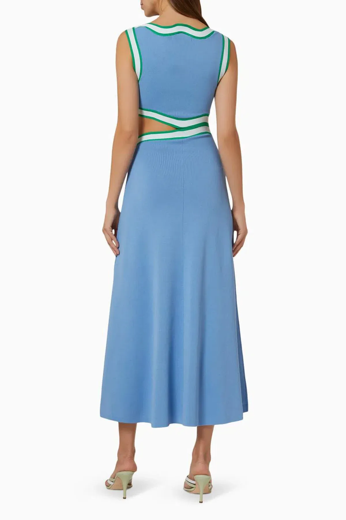 Rachel Gilbert Elias Dress Blue Size M / AU 10  - Image 2