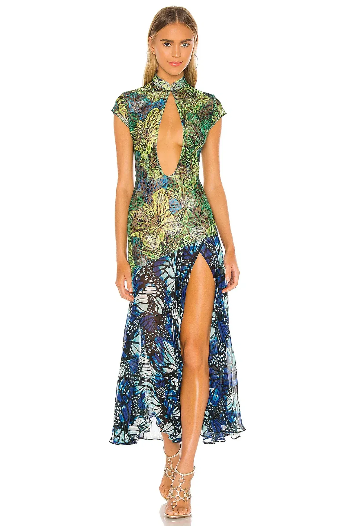 Kim Shui Lace Butterfly Dress Print Size 6  - Image 1