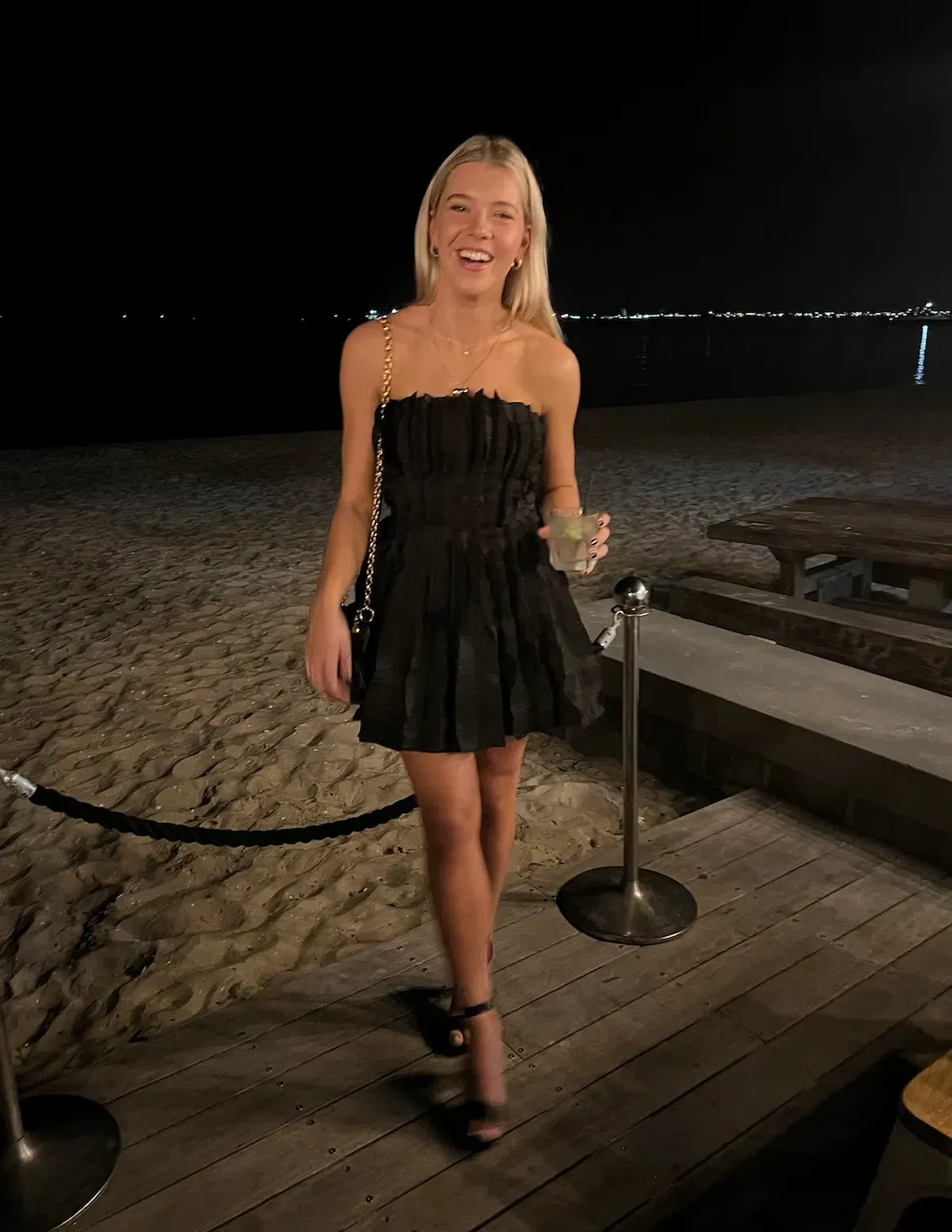 Aje The Hybrid Sleeveless Mini Dress Black Size 8 - Image 3