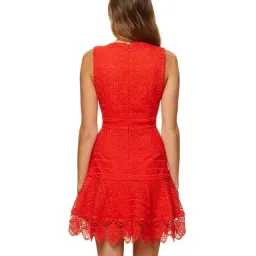Kookai Francesca Mini Dress Red Size 36 / Au 8 for rent on The Volte - image 2