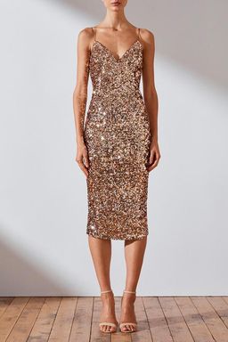 SHONA JOY FAYE COCKTAIL MIDI DRESS sz 10 for rent on The Volte - image 2