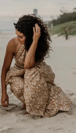 Shona joy Orion Backless Midi Dress Floral Size 10 for rent on The Volte - image 4