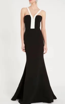 Rebecca Vallance Hepburn Full Length Gown Black Size 12 for rent on The Volte - image 1